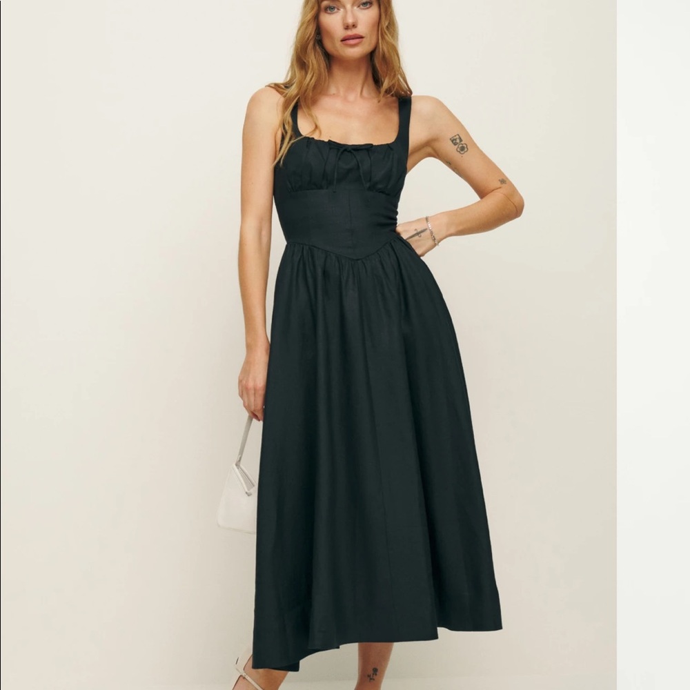 Reformation Balia Linen Dress
